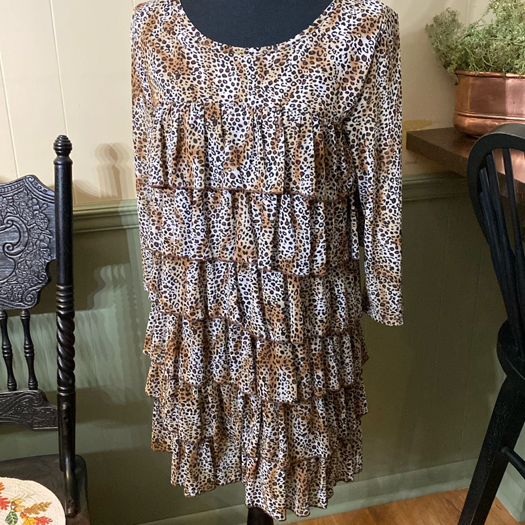 Lady Noiz Animal Print Tunic/Mini S